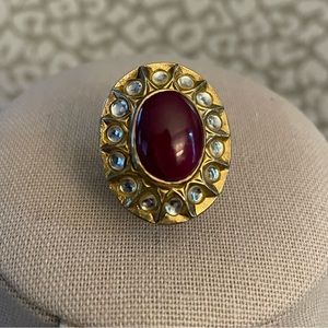 Gorgeous Stella & Dot Priya Adjustable Ring - EUC